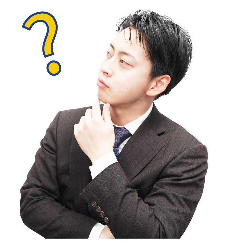 ドクタートラスト社員の悩む写真